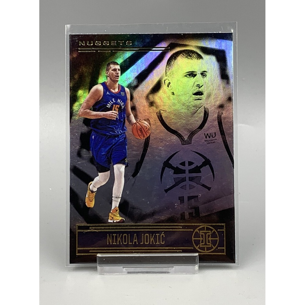 2020-21 Panini Illusions Base Nikola Jokic‎ Card #143 Denver Nuggets